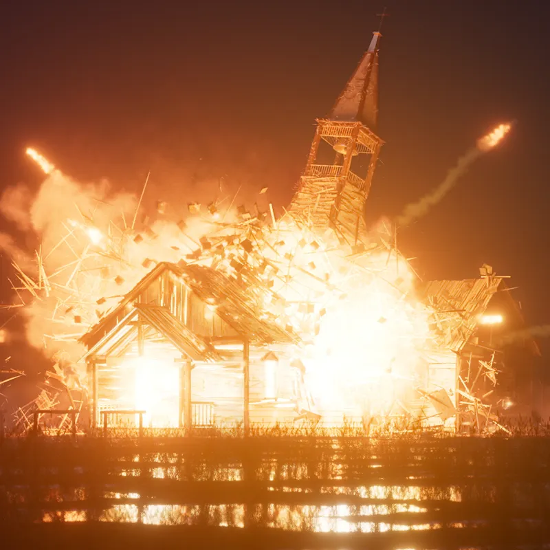 Thumbnail of Exploding Church