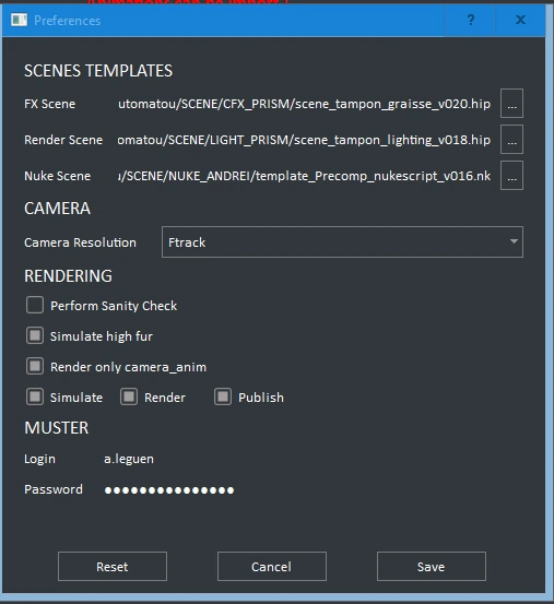 Preferences Automatou