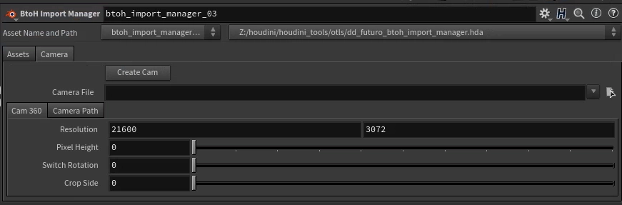 Houdini Import