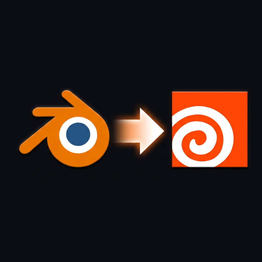 Thumbnail of Blender to Houdini